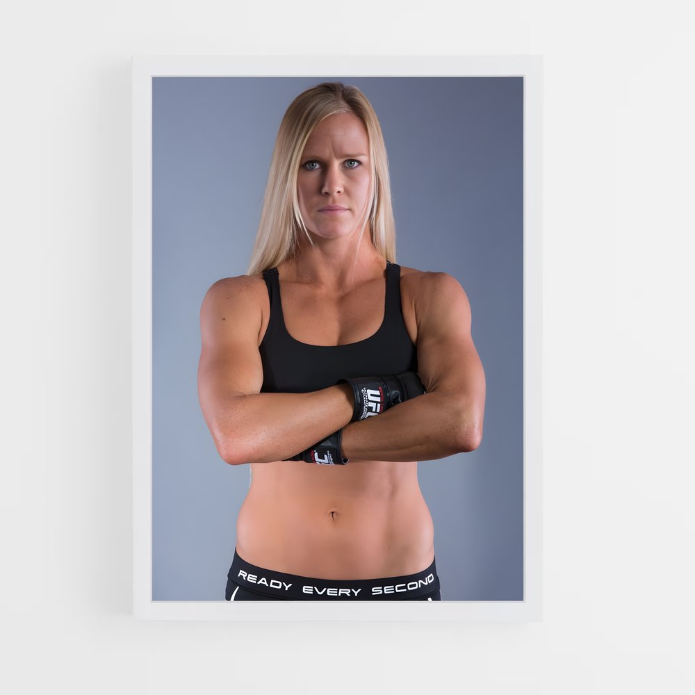 Poster Holly's Power – affiche MMA (vue 3)